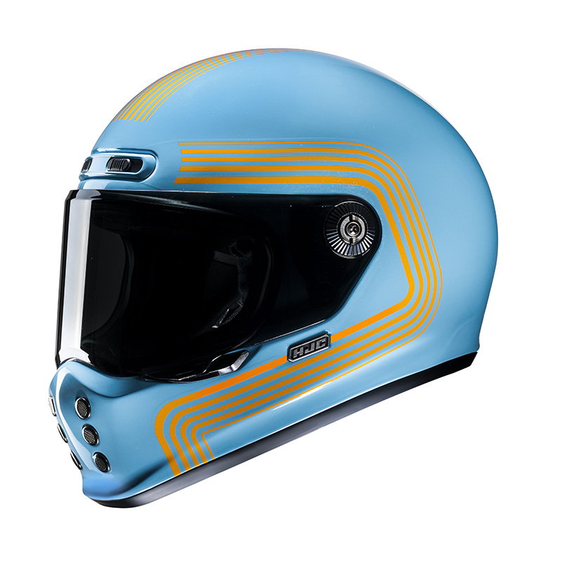 Casco HJC V10 Foni blu