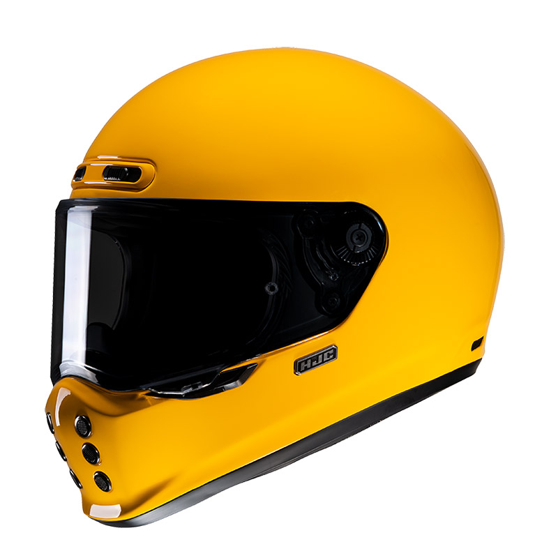 Casco HJC V10 deep giallo