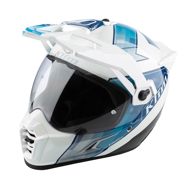 Klim Krios Pro Spectrum Helmet bianco blu