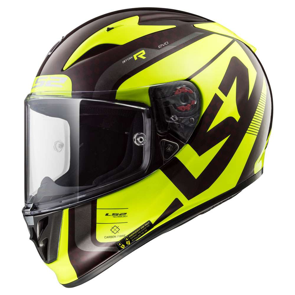 Ls2 Arrow C Evo Ff323 Sting Wineberry/h-v Yellow LS2-103233754 Full ...