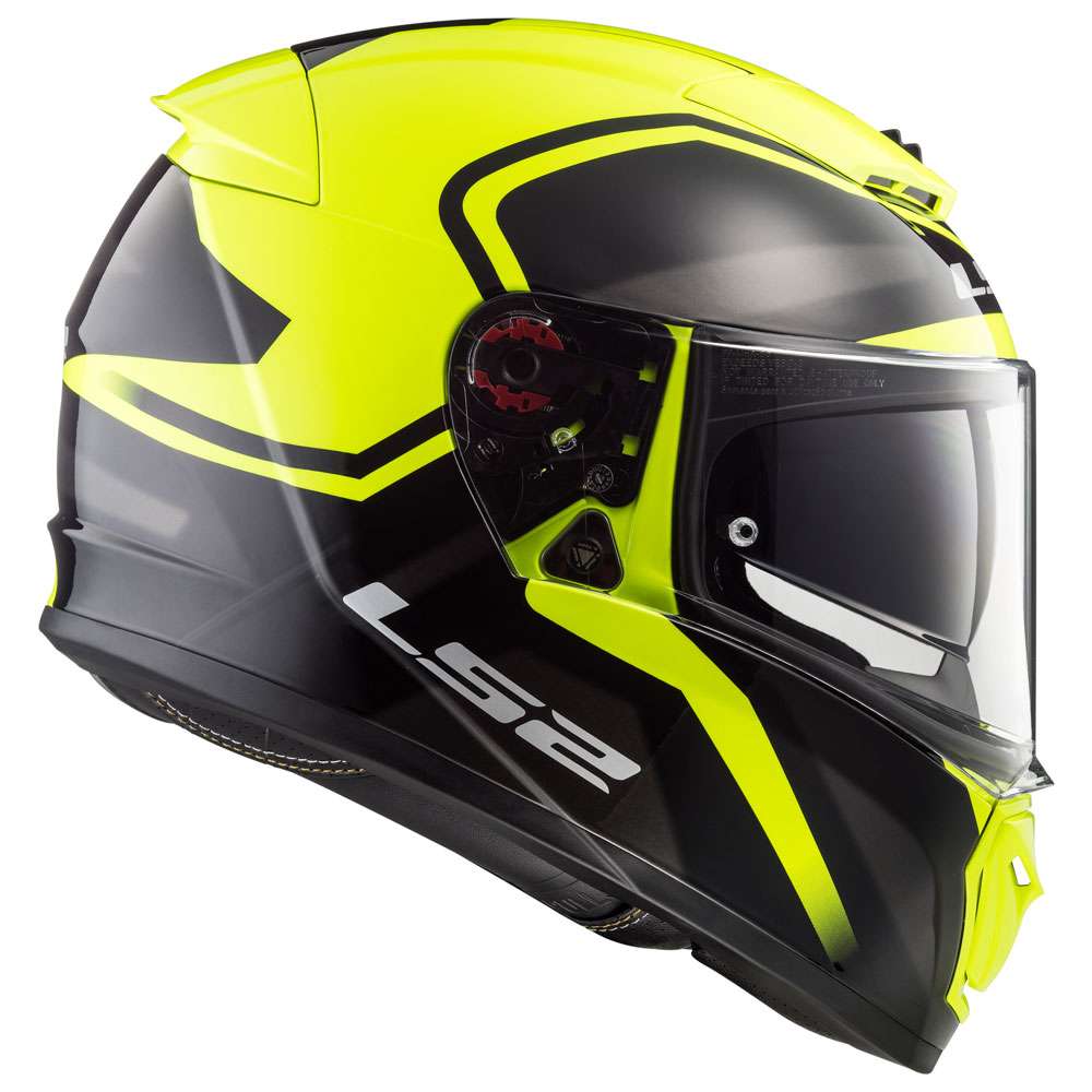 Ls2 Breaker Ff390 Bold Black H-v Yellow LS2-103902554 Full Face Helmets ...