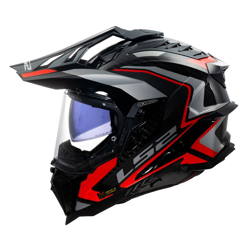 LS2 MX701 Explorer C Frontier Carbon モトクロスヘルメット
