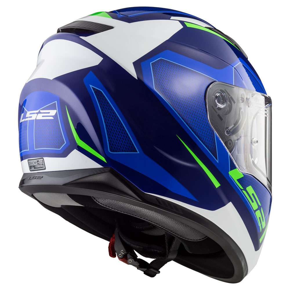 Ls2 Stream Evo Ff320 Axis Blue White LS2-103204626 Full Face Helmets ...