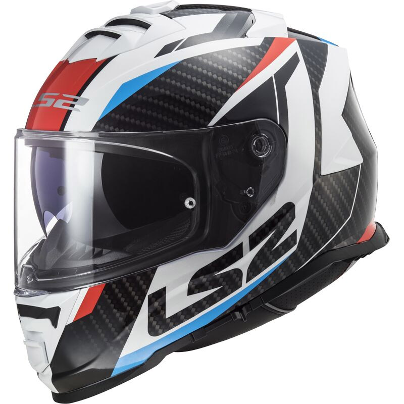 Casco Ls2 FF800 Storm 2 06 Racer rosso blu