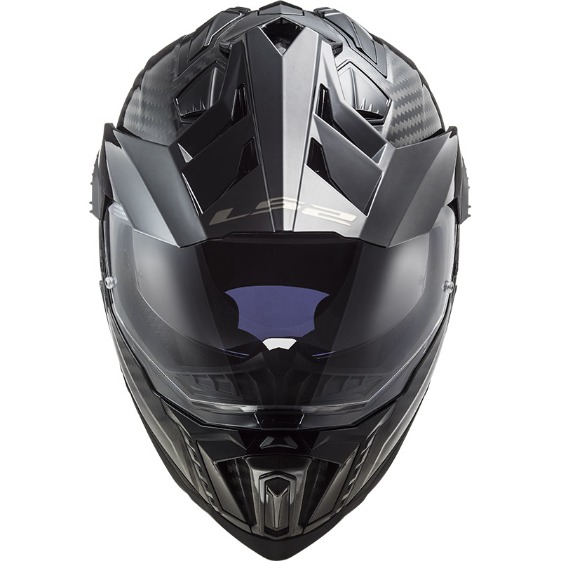 LS2 MX701 エクスプローラー カーボン ヘルメット ブラック