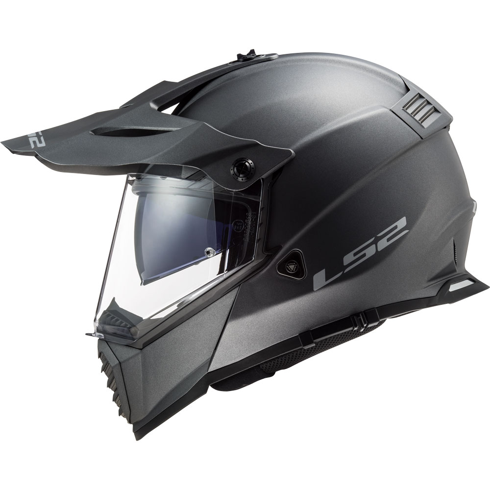 verraad spanning wildernis Ls2 Mx436 Pioneer Evo Solid Titanium LS2-404362007 Full Face Helmets |  MotoStorm