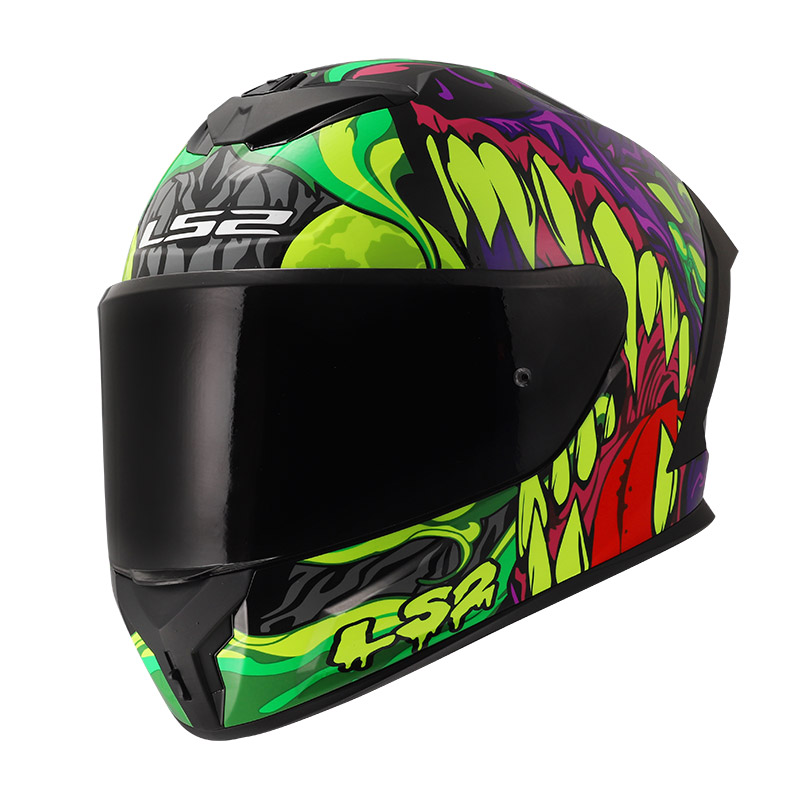 Casco LS2 FF820 Rapid 3 Lycant Morado Verde