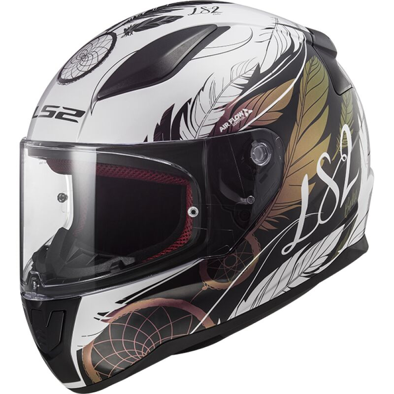 Casco LS2 FF353 Rapide 2 Boho bianco nero