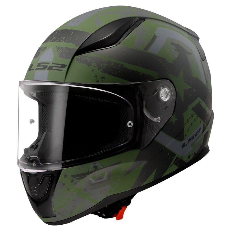 Casco LS2 FF353 Rapide 2 Thunderbirds verde