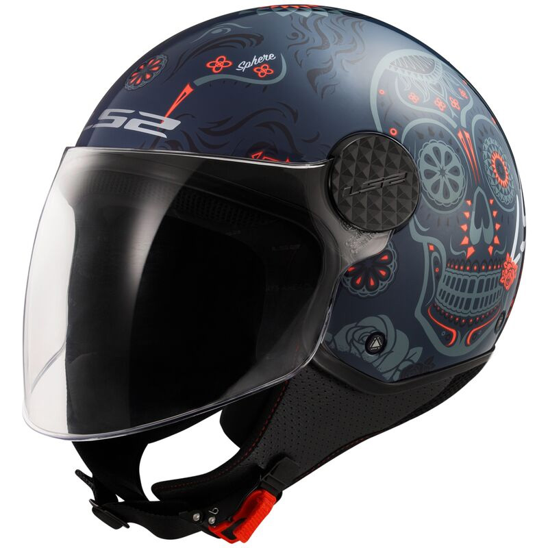 LS2 OF558 Sphere Lux 2 Maxca Helm cobalt