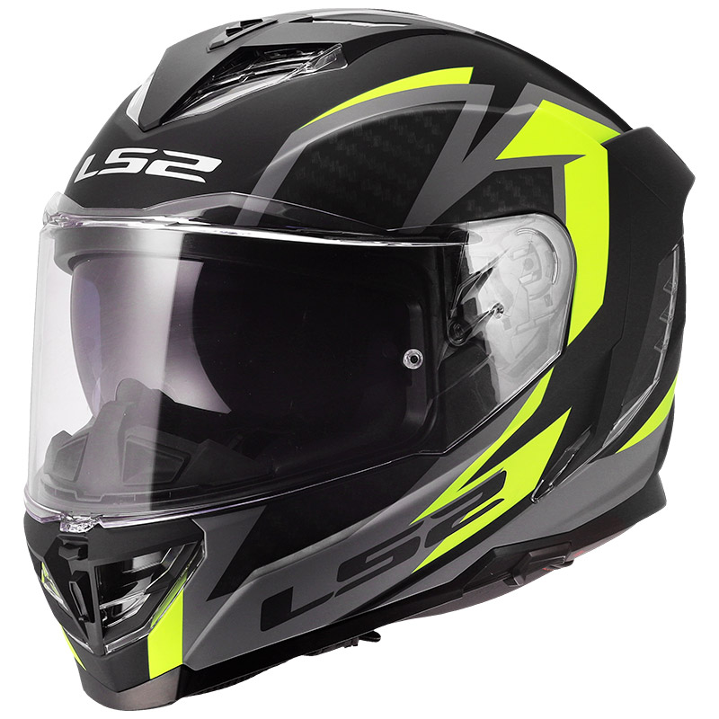 Casco LS2 FF818 Storm 3 Dynamo giallo opaco