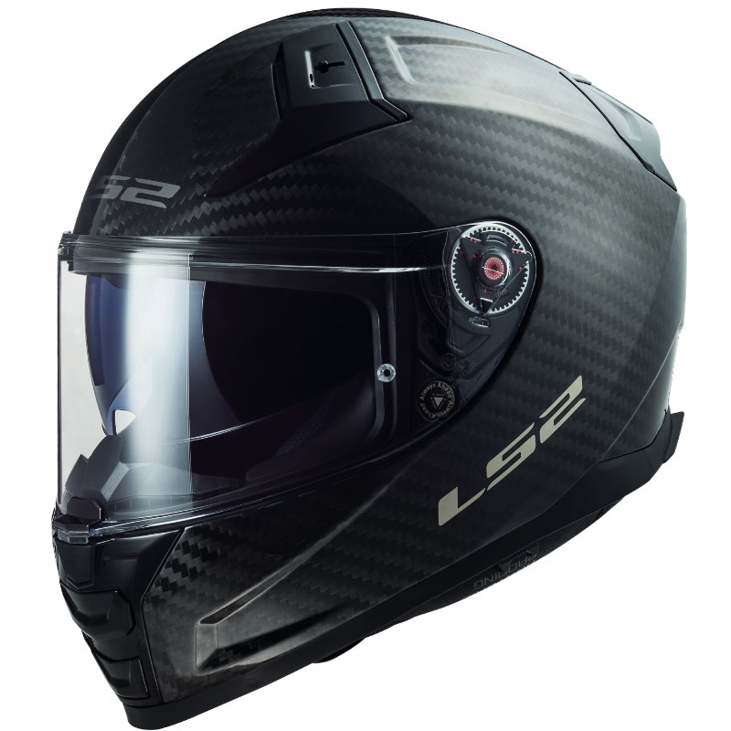 Casque LS2 FF811 Vector 2 Carbon Solid noir