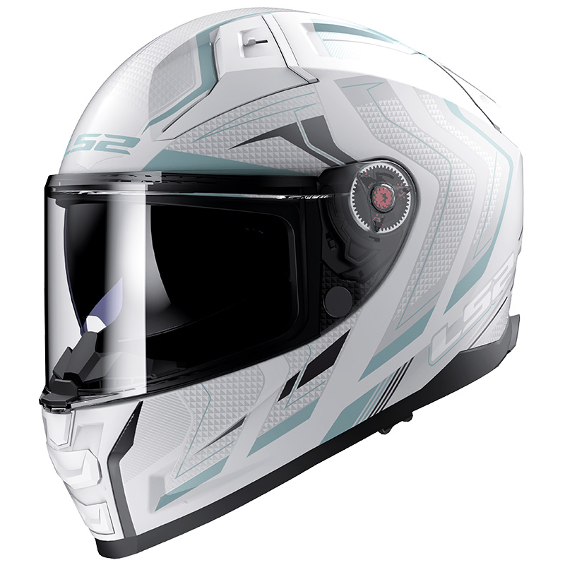 Casco LS2 FF811 Vector 2 Alizer bianco