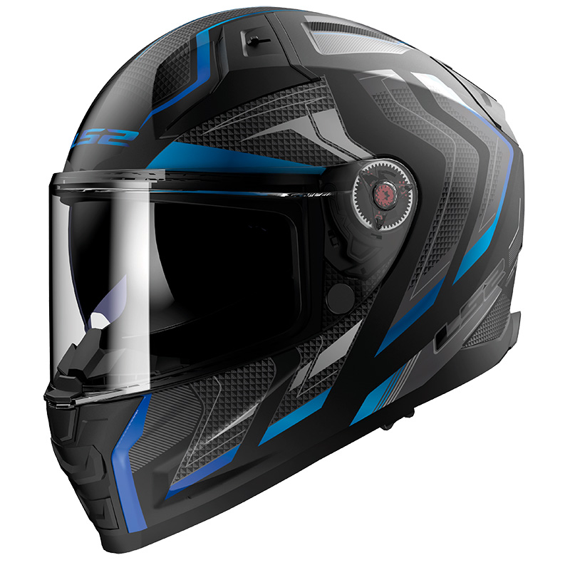 Casco LS2 FF811 Vector 2 Alizer blu