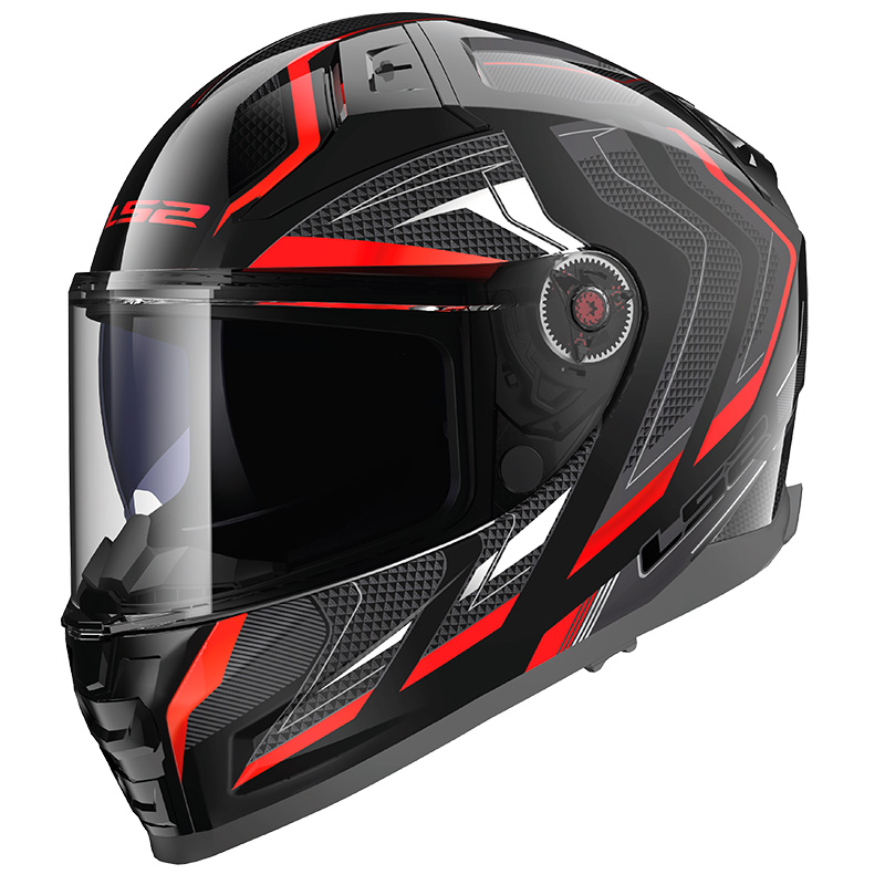 Casco LS2 FF811 Vector 2 Alizer rosso