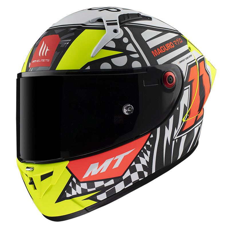 CASCO SCHUBERTH C5 GLOSSY YELLOW FLUOR