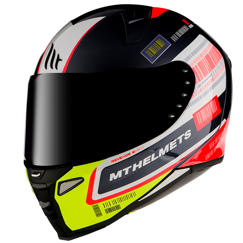 Casco MT Helmets Revenge 2 RS A1 nero