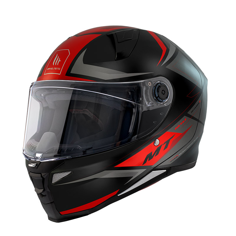 Mt Helmets Revenge 2 S Hatax B5 rosso opaco