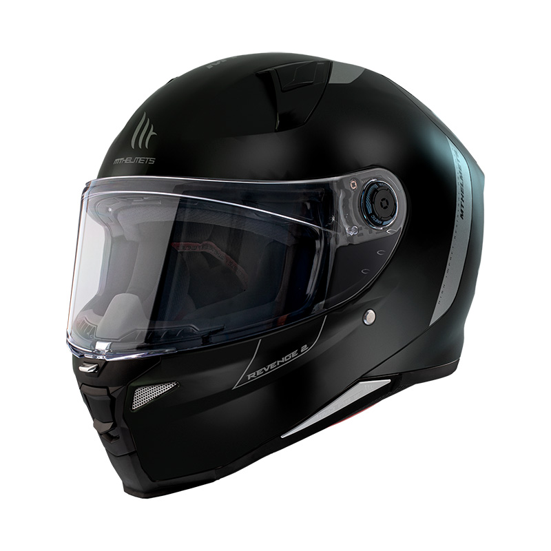 Mt Helmets Revenge 2 S Solid A1 Black Matt MT-1326000011 Full Face ...