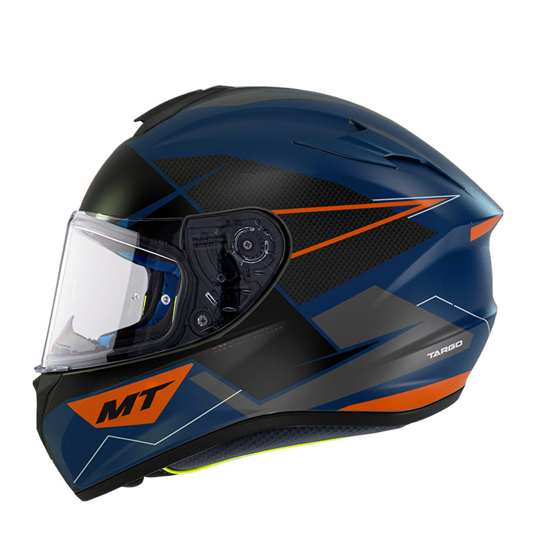MT ヘルメット ターゴ ポディウム D7 ヘルメット ブルー マット フル