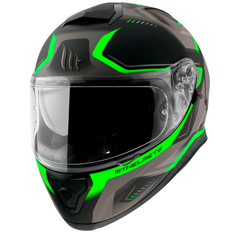 mt helmets green
