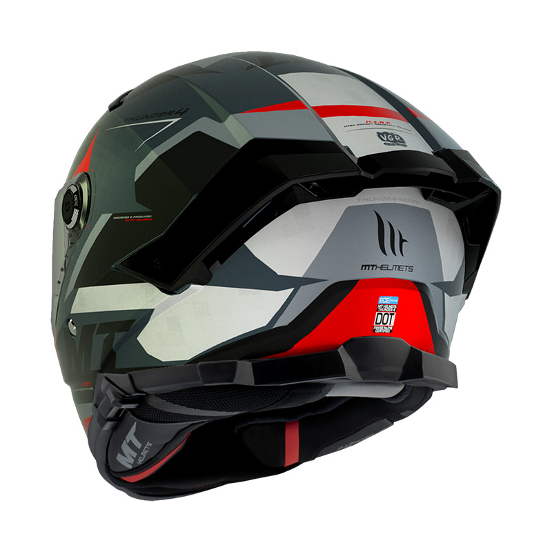 MT Helmets Thunder 4 SV Exeo B5 Helm rot matt MT1308985151 Integral