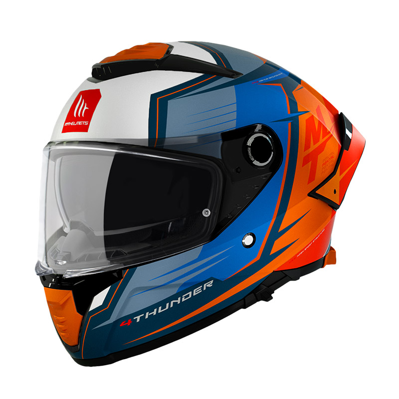 Casco MT Helmets Thunder 4 SV Pental B4 arancio