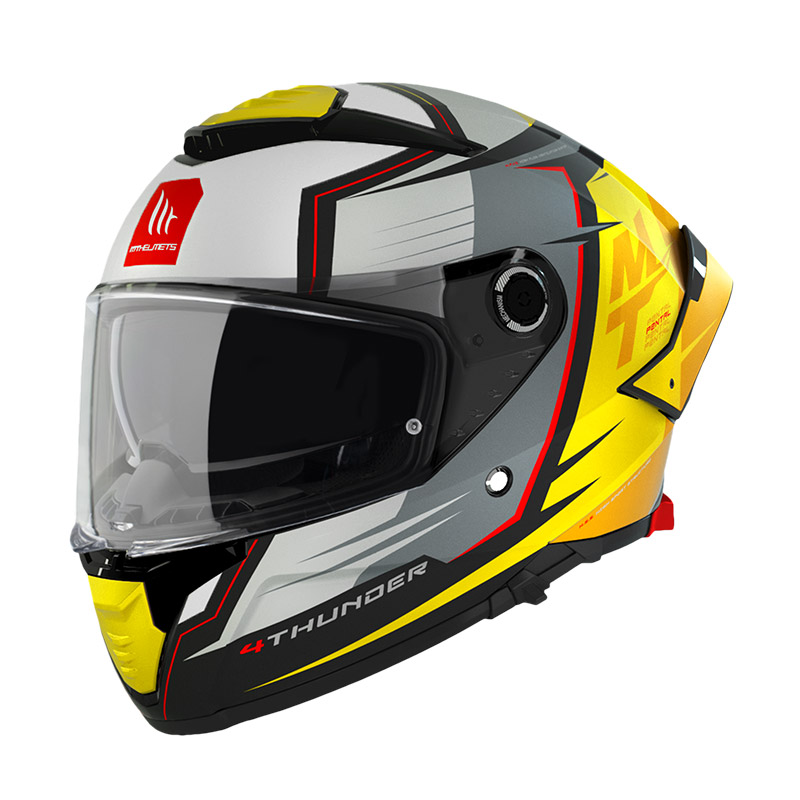 Casco MT Helmets Thunder 4 SV Pental B3 giallo