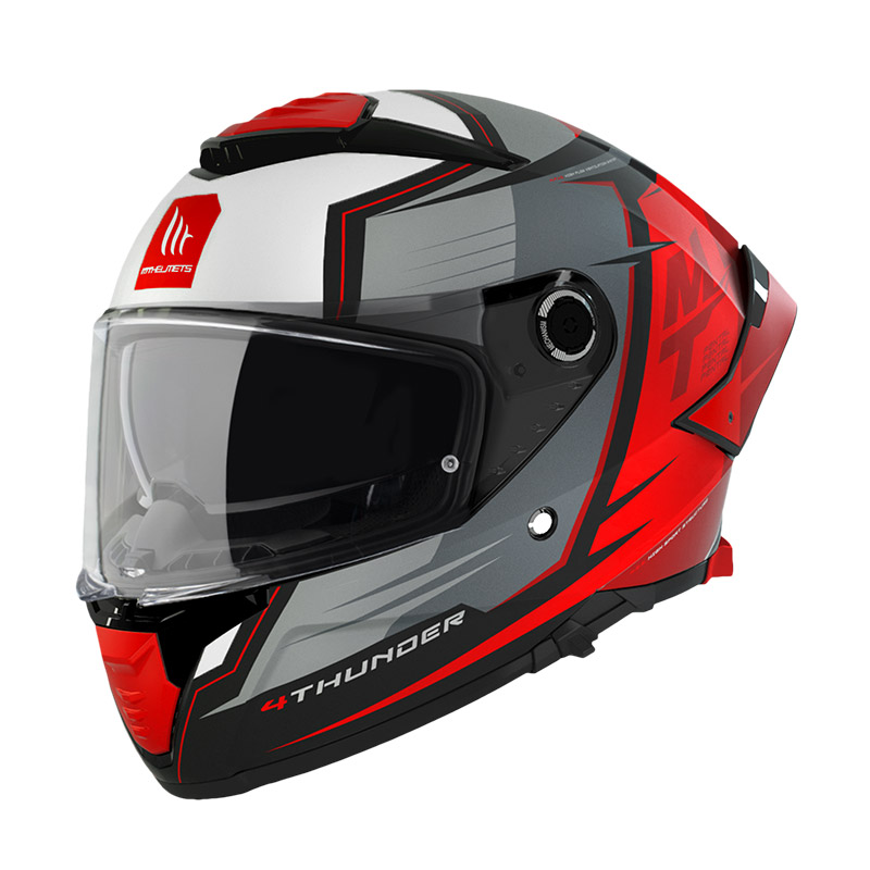 Casco MT Helmets Thunder 4 SV Pental B5 rosso