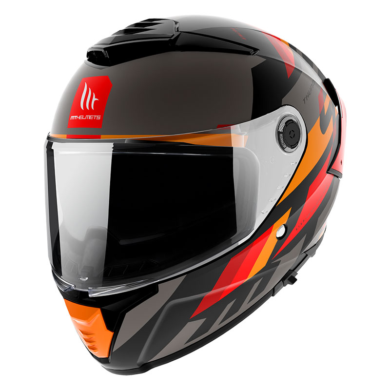 Casco MT Helmets Thunder 4 SV Ergo B15 rosso opaco