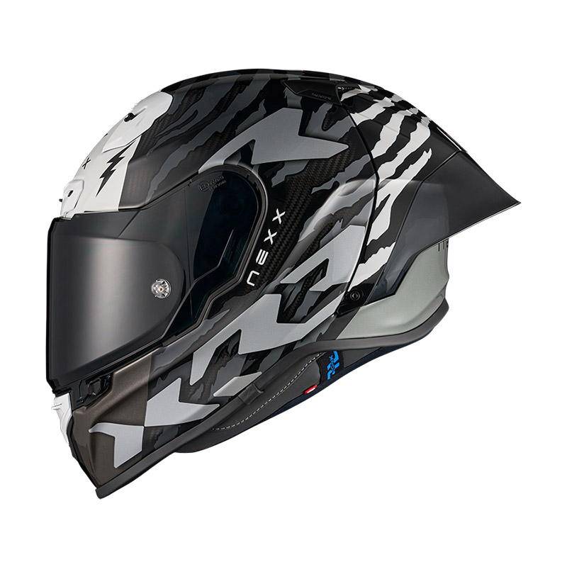 Casque Nexx X.R3R Ziger noir gris