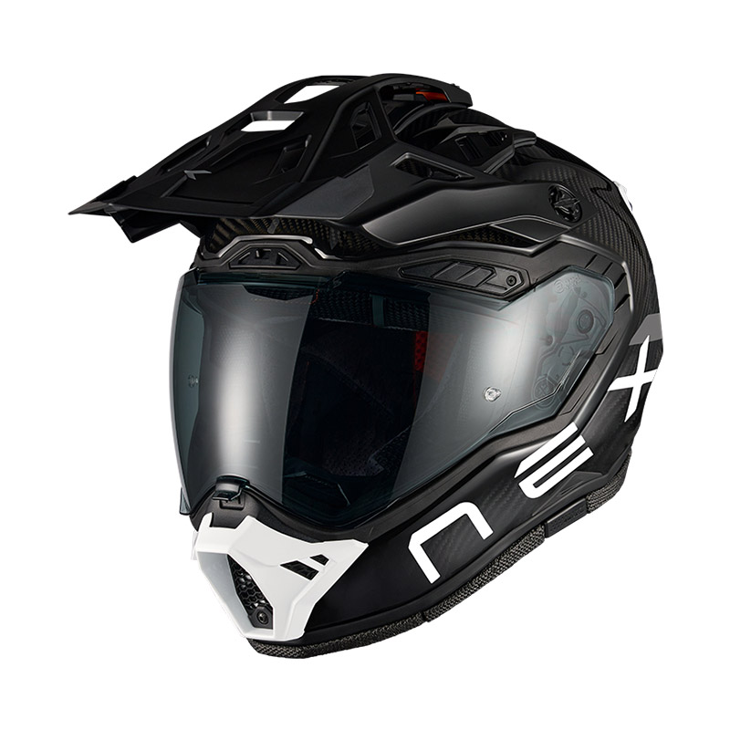 Nexx X.Rally Fim Racing 2 Casque en Carbone blanc