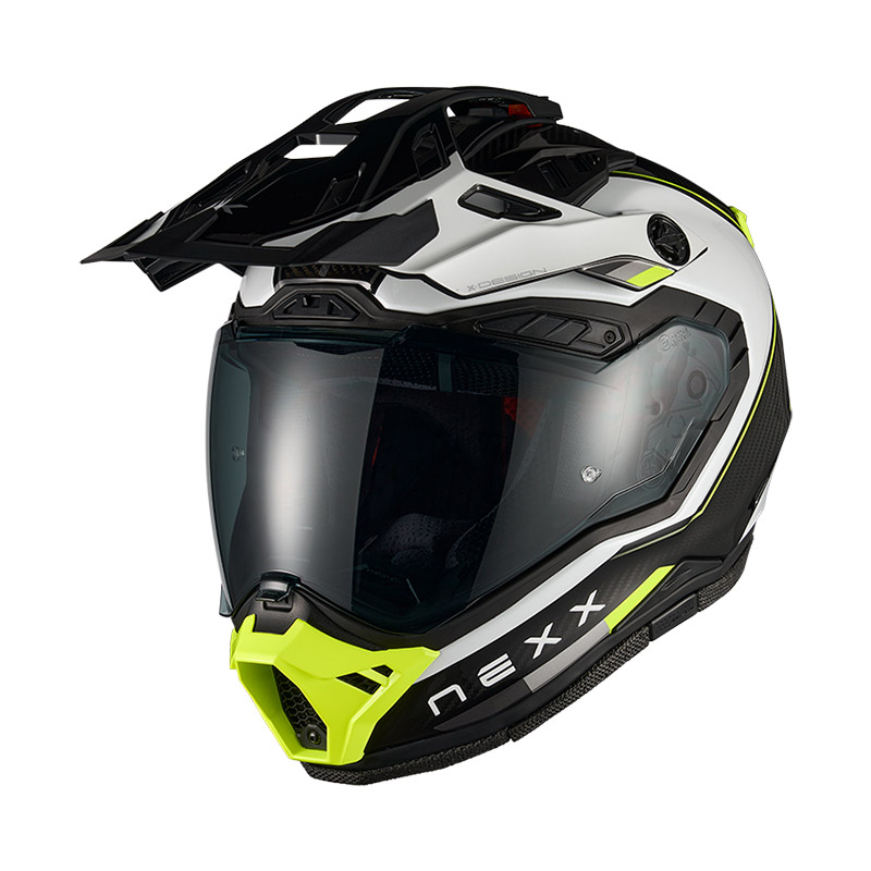 Casque Nexx X.Rally Raid blanc jaune