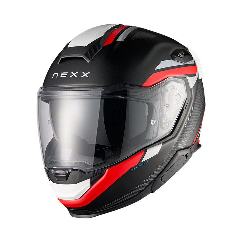 Casque Nexx X.TR Quanta noir rouge