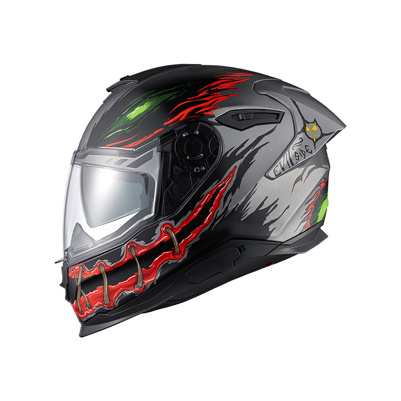 Casco Nexx Y.100R Night Rider titanio opaco