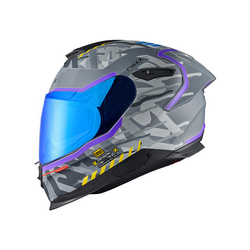 Casco Nexx Y.100R Urbangram nardo grigio opaco