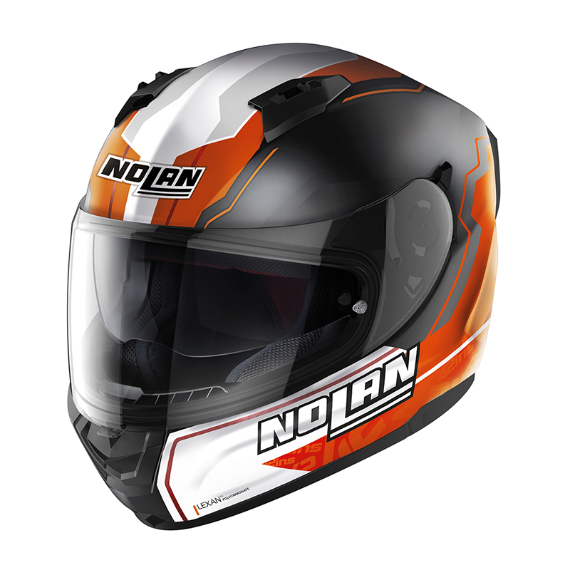 Casco Nolan N60.6 Gemini Replica Rins 023 arancio