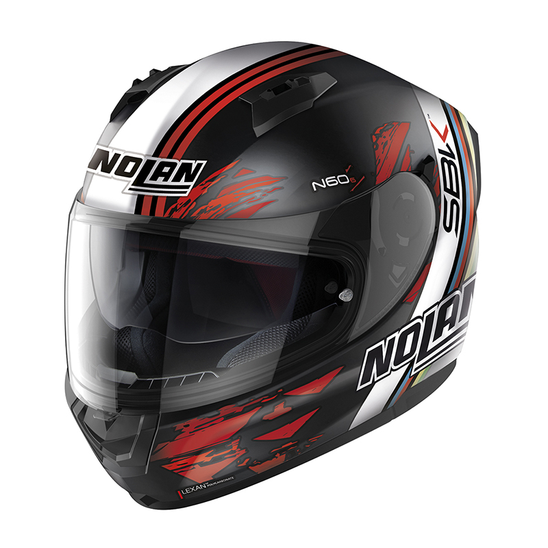 Casco Nolan N60.6 SBK 023 nero opaco