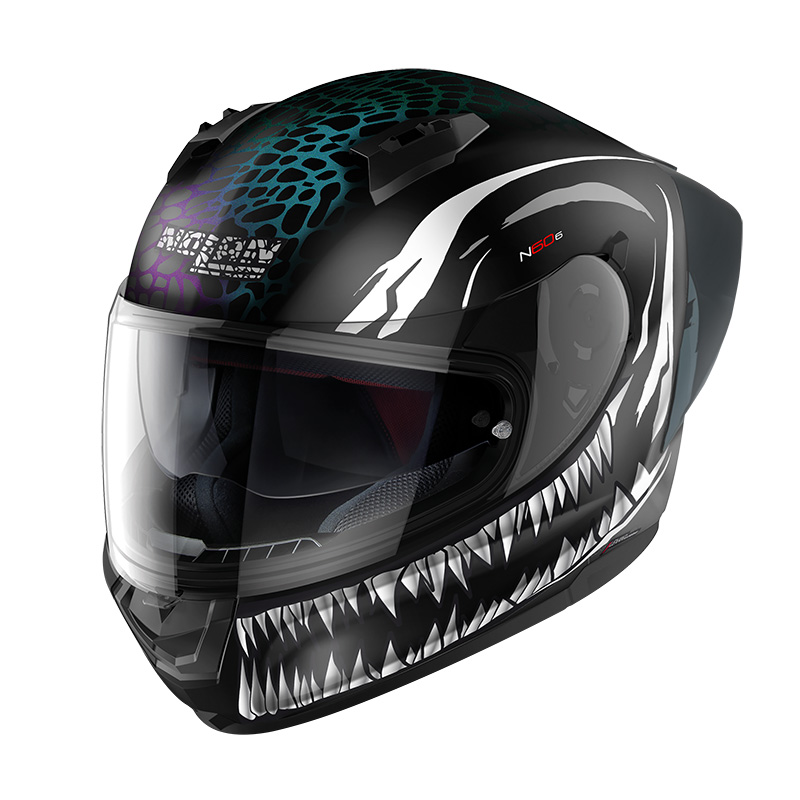 Casco Nolan N60.6 Sport Ravenous nero