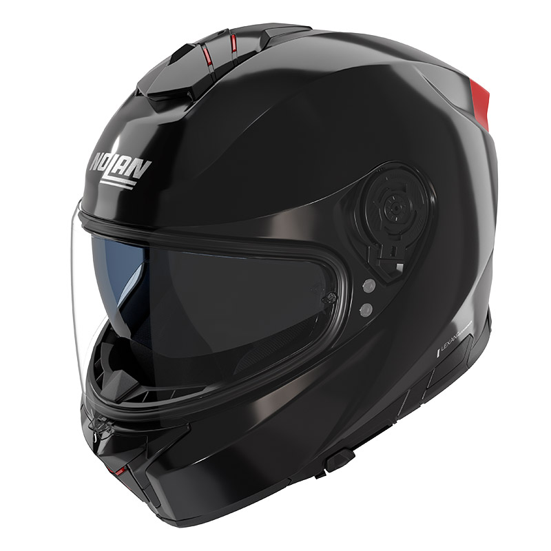 Nolan N80.8 Classico Nobile Helm schwarz rot