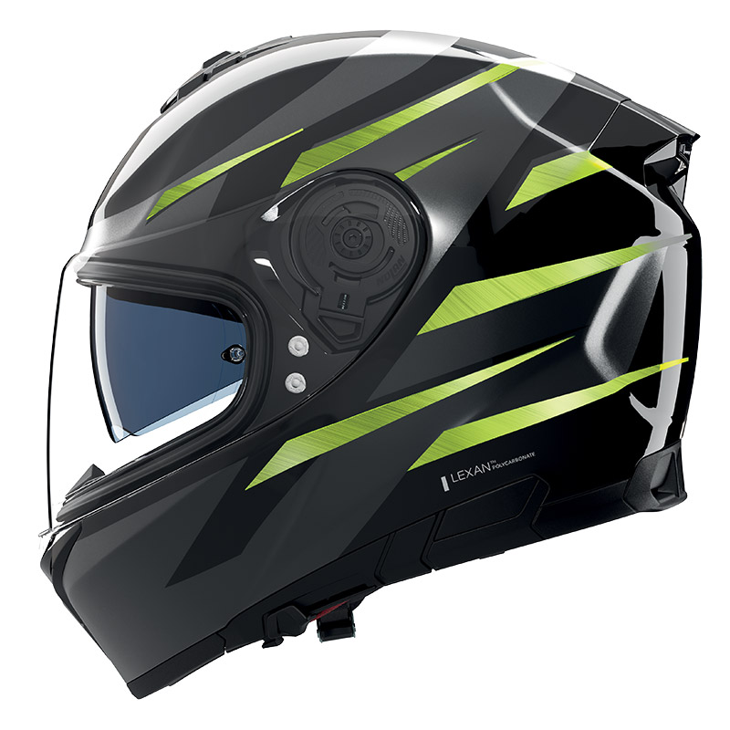 Nolan N80.8 Fervo Helm grün