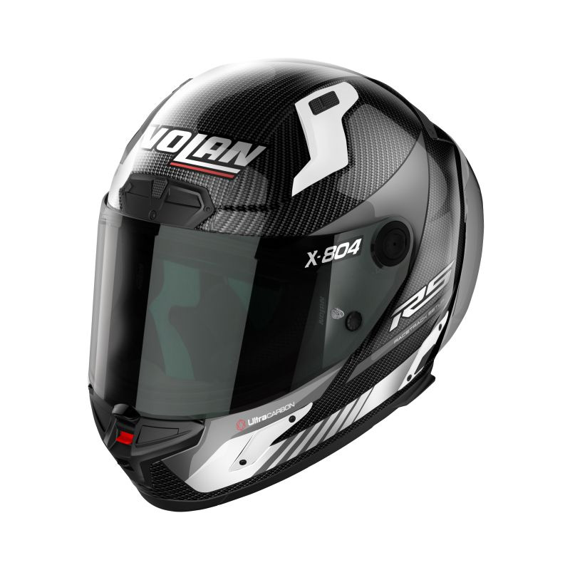 Casco Nolan X-804 RS Ultra Carbon Hot Lap bianco