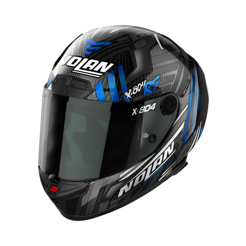 Casco Nolan X-804 RS Ultra Carbon Spectre blu