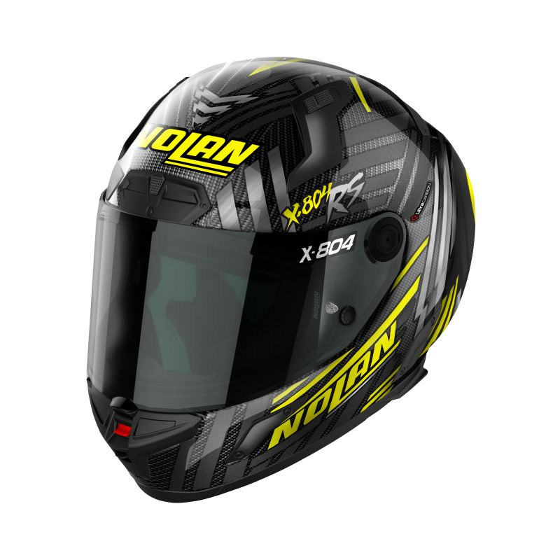 Casco Nolan X-804 RS Ultra Carbon Spectre giallo