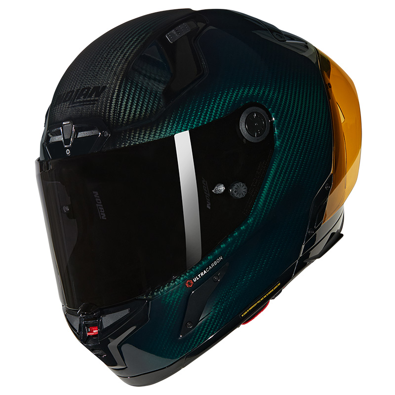 Nolan X-804 Rs Ultra Carbon Liquido Helmet Green
