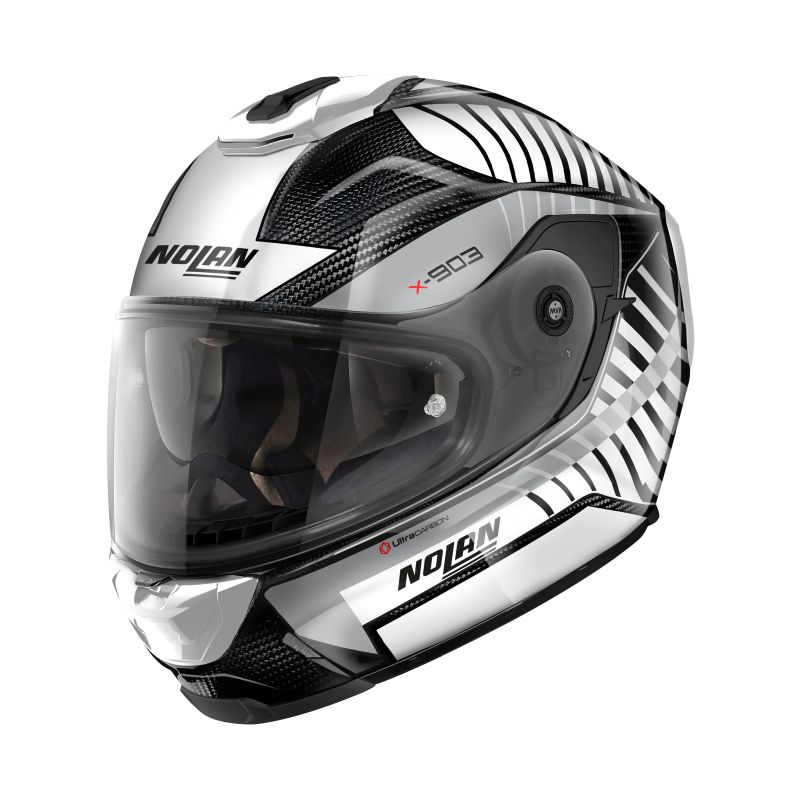 Casco Nolan X-903 Ultra Carbon Starlight bianco