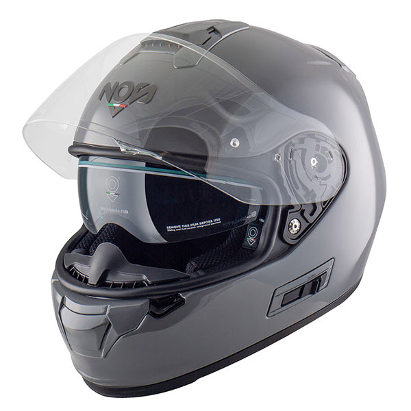 Casco NOS NS 7F Seal grigio