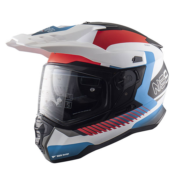 Casco Nos NS-9 Mirage bianco