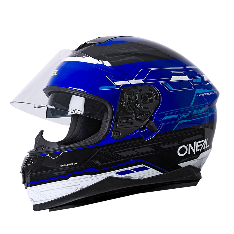 O'neal Challenger Matrix Helmet Black Blue ON-0805-74_1-2-3-4-5-6 Full Face  Helmets | MotoStorm