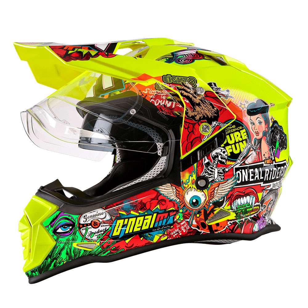 Casco O'Neal 2 Crank V.22 multicolor ON-0818-20_1-2-3-4-5-6 Cascos Integrales | MotoStorm